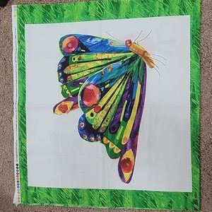 Very Hungry Caterpillar fabric squares 22x24 inches